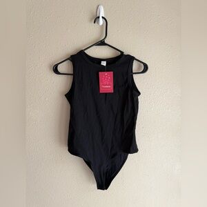 VERDUSA NWT Girls Black Snap Bodysuit 11-12Y